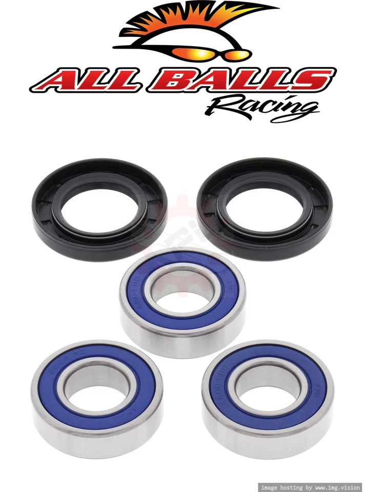 Rodamientos de rueda trasera YZ250 82-98 YZ125 86-98 WR250 91-97 TODAS LAS BOLAS 25-1271 APU Foto 1 de 4