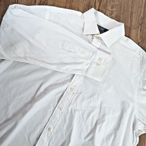 Polo Ralph Lauren Oberhemd Herren XL Regent Custom Fit Weiß Logo - 18 36/37 - Bild 1 von 7