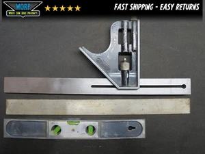 VINTAGE MADE IN USA STANLEY LEVEL 264 SQUARE RULER 21SA - Picture 1 of 15