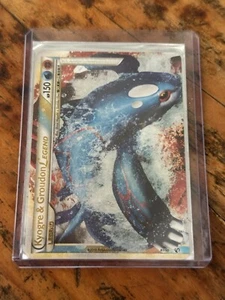 Kyogre and Groudon LEGEND (Top) 87/90 HGSS Undaunted Holo Pokémon Tcg Card - Picture 1 of 2