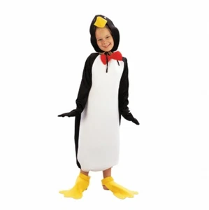 Kostüm Pinguin Gr. 110/116 Jungen Mädchen Overall Tierkostüm Fasching - Bild 1 von 1