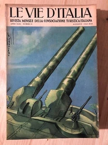 Rivista Le Vie D'Italia 1943 Nr. 8 - Imagen 1 de 2