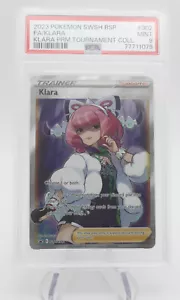 2023 Pokémon SWSH BSP FA Klara Promo Torneo Coll SWSH 302 PSA 9 - Imagen 1 de 1