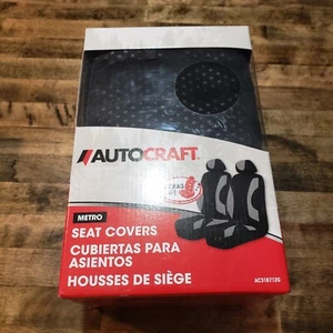 Autocraft Seat Covers Gray Grey 2 Seats - Picture 1 of 4