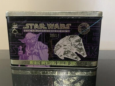 Star Wars The Empire Strikes Back Series 2 Metallic Impressions Cards Tin - Image 1 of 2
