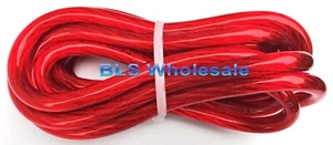 Ultra Flexible Red 12V Power Wire 4 Gauge 10ft Car Auto Wiring Primary Cable - Picture 1 of 7