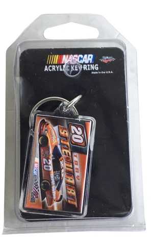 Tony Stewart #20 Home Depot 2 Inch X 1.5 Inch Acrylic Key Ring Cover