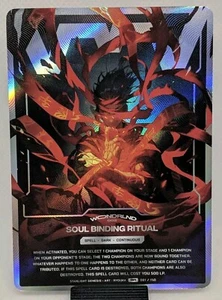 Wondrlnd TCG Starlight Genesis Soul Binding Ritual SR - Picture 1 of 9