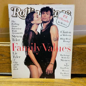 Rolling Stone issue #694 November 3 1994 Aerosmith's Steven Tyler, Liv Tyler, - Picture 1 of 3