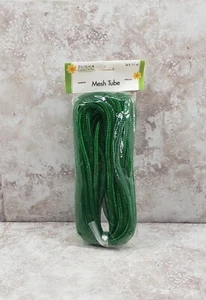 Arts Crafts Decorative Floral Garden Green Mesh Garland Plastic Tubing 36 ft - Picture 1 of 9
