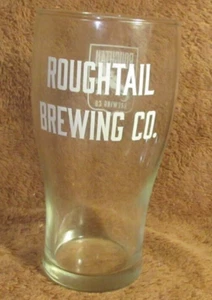 Roughtail Brewing Company Oklahoma Fine Ales Beer Glass - Picture 1 of 3