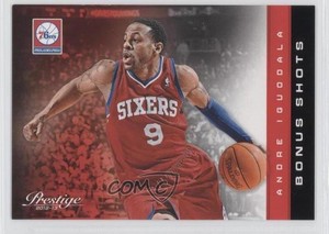 2012-13 Prestige Bonus Shots Black /10 Andre Iguodala #75
