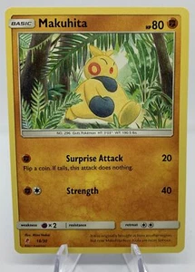 Kit de entrenamiento Pokémon TCG Lycanroc 2017 Makuhita 18/30 sin jugar ¡casi nuevo EE. UU.! - Imagen 1 de 2