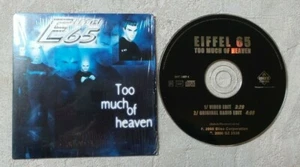 CD AUDIO MUSIQUE / EIFFEL 65 "TOO MUCH OF HEAVEN " CDS 2T 2000 ITALODANCE - Picture 1 of 2