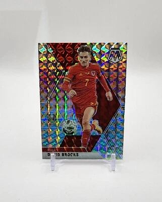 2021 Panini Mosaic David Brooks No. 195 Silver Prizm - Image 1 of 2