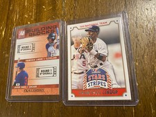 2011 Donruss Elite Extra Francisco Lindor Javier Baez Building Blocks USA Cards