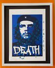 Death Nyc Large Framed 16X20 Pop Art Original Graffiti Coa Che Guevara Murakami