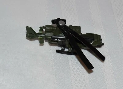 1985 Matchbox Green 1:80 scale Mission Helicopter, Made in Thailand - Image 1 of 4