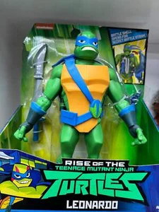 Turtles Personaggio Gigante Leonardo 30 Cm. Rise Of The Teenage Mutant Ninja Tur - Imagen 1 de 1