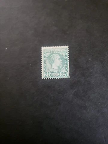 Stamps Monaco Scott #6 hinged Cover
