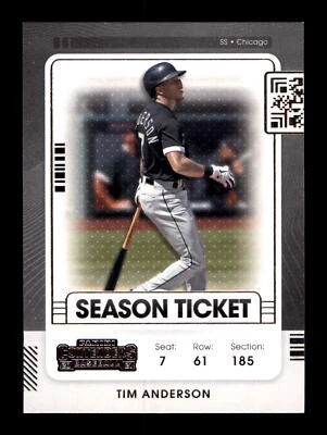 2021 Panini Contenders #90 Tim Anderson Chicago White Sox - Image 1 of 2
