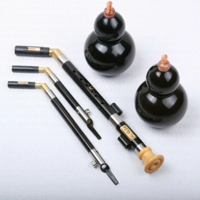 Совершенно новый HuLuSi черного дерева профессиональный музыкальный инструмент в D C, B G и F - Изображение 1 из 4