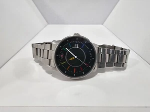 Rare ORIENT ER02-C8-B Automatic Black Dial Stainless Steel Rainbow Men's Watch - Picture 1 of 4