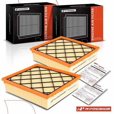 2x Filtro de aire del motor para Volvo V60 Cross Country C30 S40 XC60 XC70 V50 2,4 L 2,5 L Foto 1 de 4