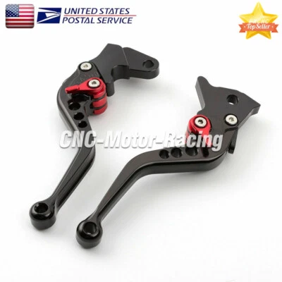 For Yamaha XT350 1985-1995 XT600 1984-1986 A Pair Brake Clutch Levers Short USA - Image 1 of 4
