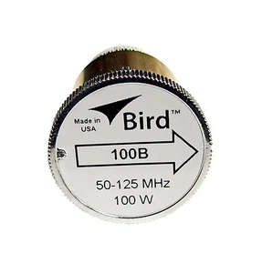 New Bird 100B Plug-in Element 0 to 100 watts 50-125 MHz for Bird 43 Wattmeters - Picture 1 of 3