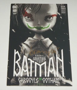 SDCC 2024 BATMAN GARGOYLE OF GOTHAM #3 ASHCAN VARIANT SIGNED by RAFAEL GRANDPA - Picture 1 of 6
