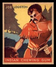 1933 Goudey Indian #66 Joe Logston EX