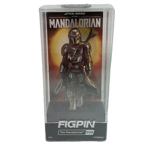 Star Wars The Mandalorian | Pin Esmalte FiGPiN | Mando 508 | NUEVO  - Imagen 1 de 4