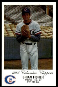 1985 Columbus Clippers Police Brian Fisher Columbus Clippers #NNO