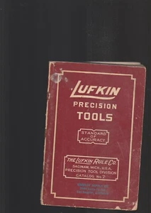LUFKIN PRECISION TOOLS CATALOG NO.7 - Picture 1 of 4
