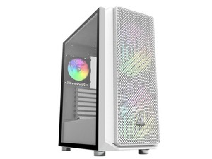 Montech Air X White ATX Mid Tower Gaming Case Super High Airflow Tempered Glass
