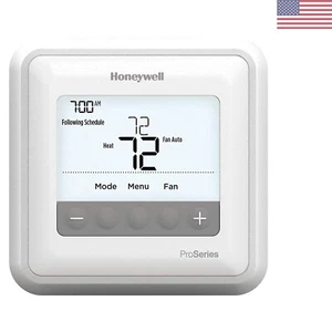 T4 Pro Program Mable Thermostat, White - Picture 1 of 4
