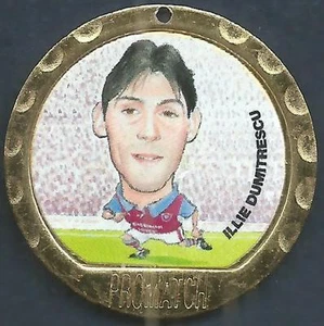 PROMATCH MEDALLIONS 1997-PREMIER LEAGUE COIN/MEDAL-WEST HAM-ILLIE DUMITRESCU - Picture 1 of 1