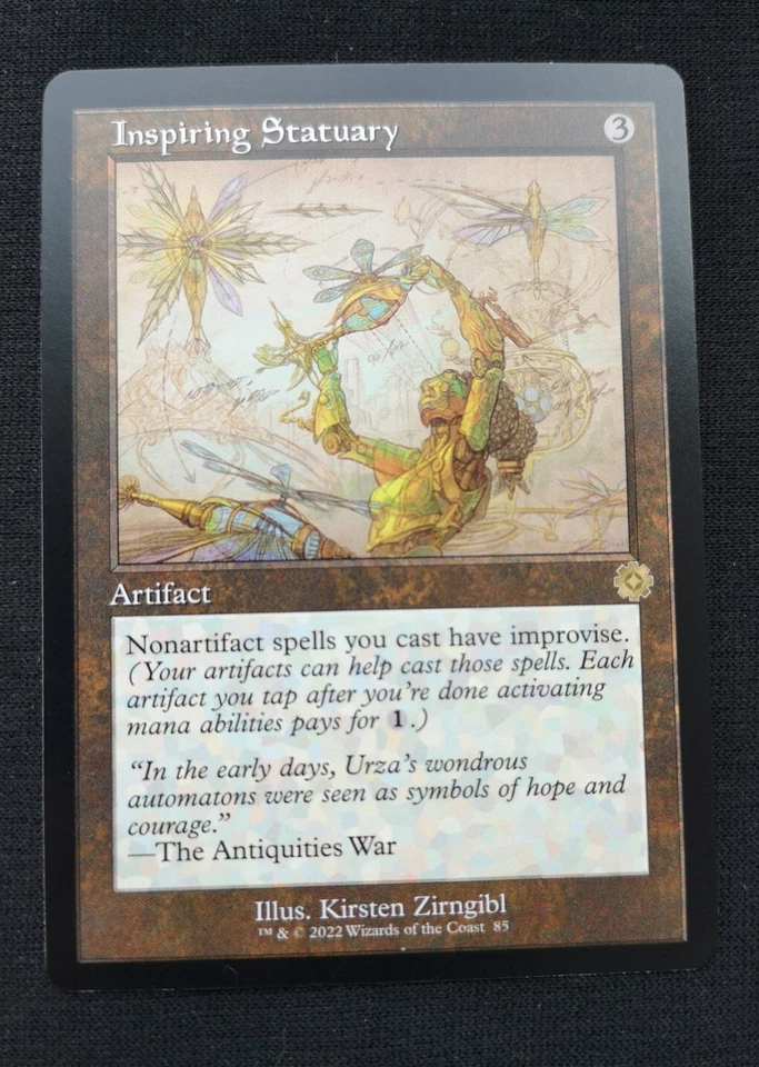 Inspiring Statuary - Schematic - The Brothers' War - NM - EN - 85 - Image 1 of 1