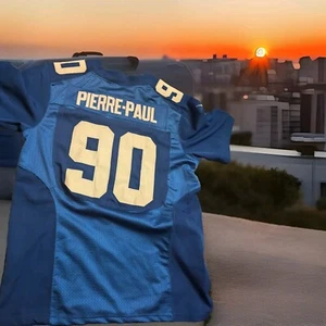 New York Giants Jersey Mens 44 Blue Pierre-Paul #90 Nike On Field - Picture 1 of 7