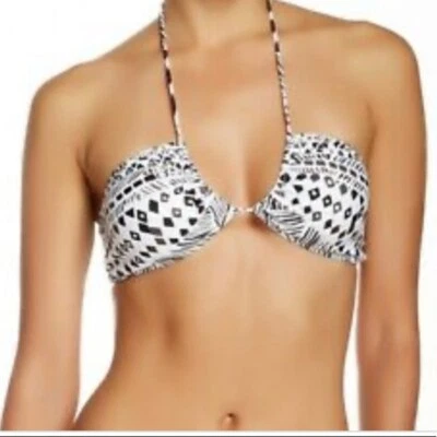 Top de bikini Rachel Pally gris Aloha Hawaii nuevo con etiquetas Foto 1 de 4