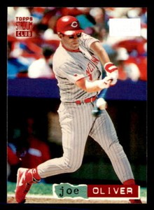 1994 Stadium Club First Day Issue #7 Joe Oliver Cincinnati Reds