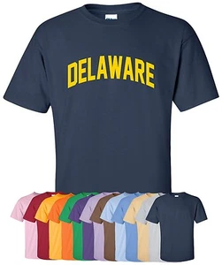 New "Delaware" T-Shirt (30 Colors Available) first state blue hens dover diamond - Picture 1 of 1