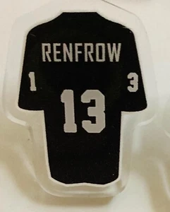 Hunter Renfrow Las Vegas Raiders NFL Hat Lapel & Jersey Pin Approx Size 1.5x1 in - Picture 1 of 6