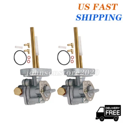 For Yamaha XS650 XS750 Special XS850 XS1100 2X Petcock Fuel Gas Tap Valve Kit US - Image 1 of 4