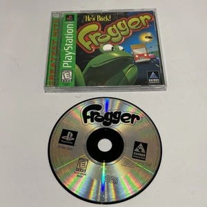 Frogger (Sony PlayStation 1 PS1, 1997) CIB Complete Tested - Picture 1 of 6