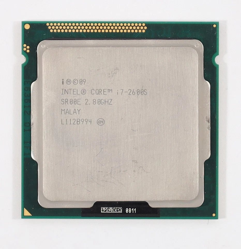 Procesador CPU Intel Core i7-2600S SR00E 2,8 GHz cuatro núcleos 8 MB LGA 1155 Foto 1 de 2