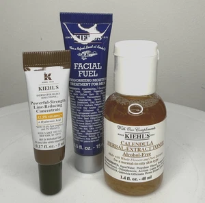 LOTE CUIDADO DE LA PIEL KIEHLS - Tónico Hidratante Combustible Facial, Concentrado de Vitamina C TRIO - Imagen 1 de 8