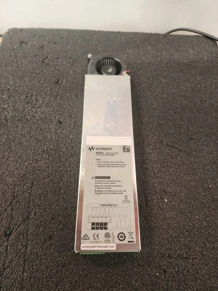 Keysight N6762A 0-50V/0-3A/100W Precision DC Power Module Unit #2 READ! - Image 1 of 1