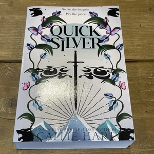 Callie Hart, QUICKSILVER indie Edition paperback, OOP DISCREET COVER RARE - Picture 1 of 11